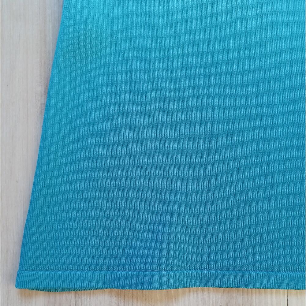 White House Black Market Ombre Tank Teal M NWT - Picture 6 of 9
